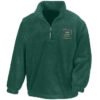 80150 v4 polo Forest Green Zip Neck Fleece