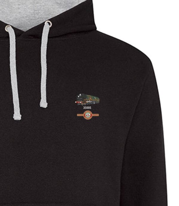 Canadian Pacific Black and Heather hoodie
