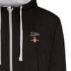 Canadian Pacific Black and Heather zipped hoodie