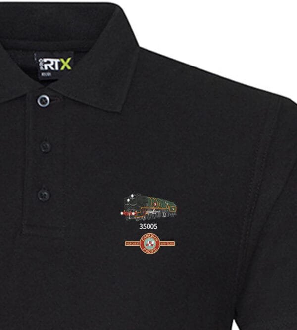 Canadian Pacific Black Polo