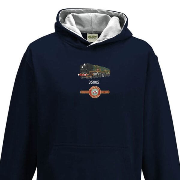 Canadian Pacific Kids Black Heather Hoodie
