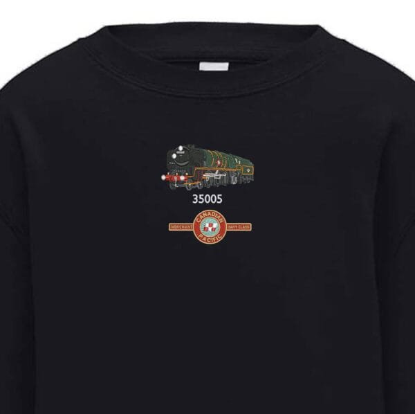 Canadian Pacific Kids Black Sweatshirt