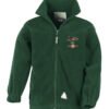 Canadian Pacific Kids Forest Green Fleece