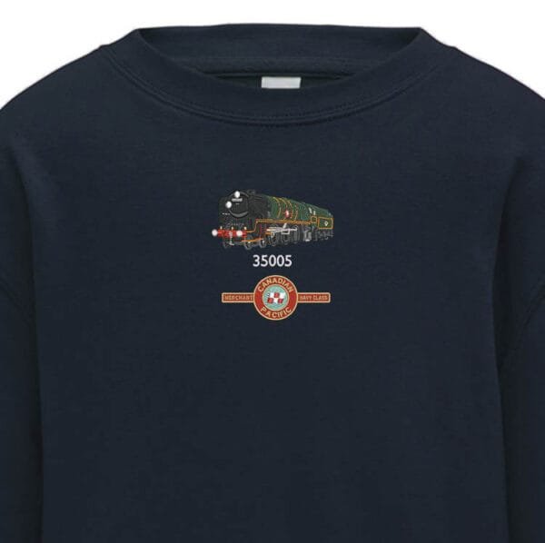 Canadian Pacific Kids Navy Blue Sweatshirt