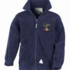 Canadian Pacific Kids Navy Fleece