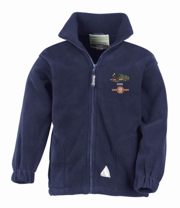 Canadian Pacific Kids Navy Fleece