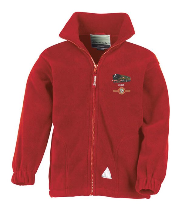 Canadian Pacific Kids Red Fleece