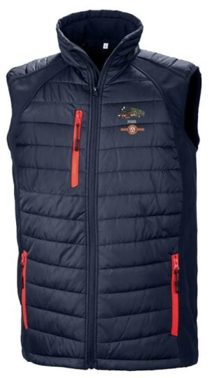 Canadian Pacific Navy and Red Body Warmer