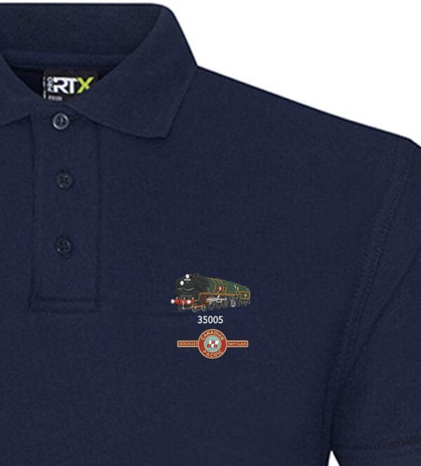 Canadian Pacific Navy Blue Polo