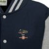 Canadian Pacific Oxford Blue and grey Varsity Jacket
