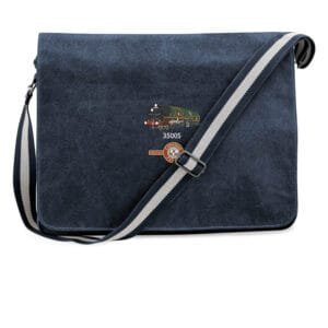 Canadian Pacific Royal Blue Messenger Bag
