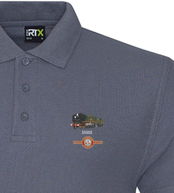 Canadian Pacific Seal Grey Polo
