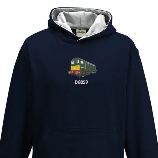Class 20 D8059 Kids Black Heather Hoodie