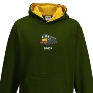 Class 20 D8059 Kids Green Gold Hoodie