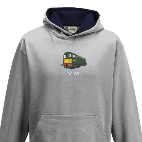 Class 20 D8059 Kids Grey Navy Hoodie
