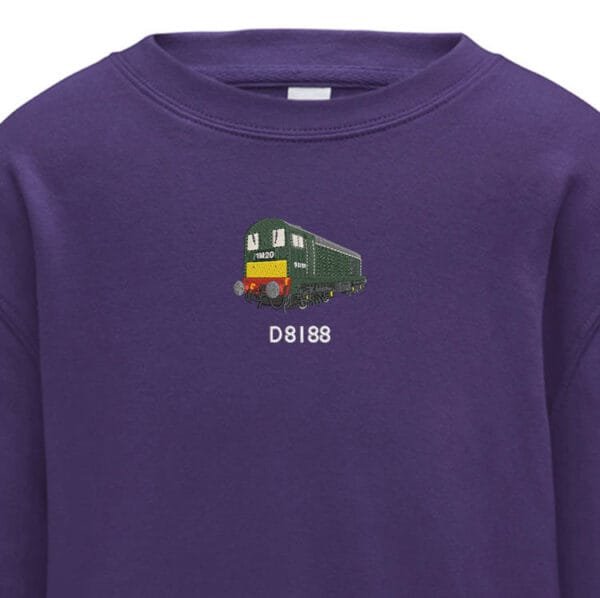 Class 20 D8188 Kids Purple Sweatshirt