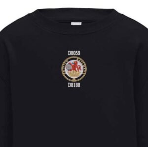 D8059 British Railways Kids Black Sweatshirt