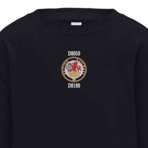 D8059 British Railways Kids Black Sweatshirt