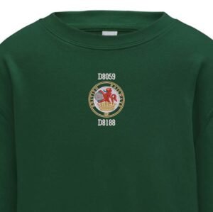 D8059 British Railways Kids Bottle Green Sweatshirt D8059 British Railways Kids Bottle Green Sweatshirt