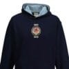 D8059 British Railways Kids Navy Sky Blue Hoodie