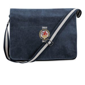 Lion and wheel logo Royal Blue Messenger Bag Lion and wheel logo Royal Blue Messenger Bag