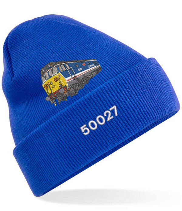 50027 NSE Royal Blue Cuffed Beanie