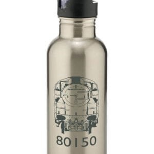 80150 bowling pin Etched Water Bottle