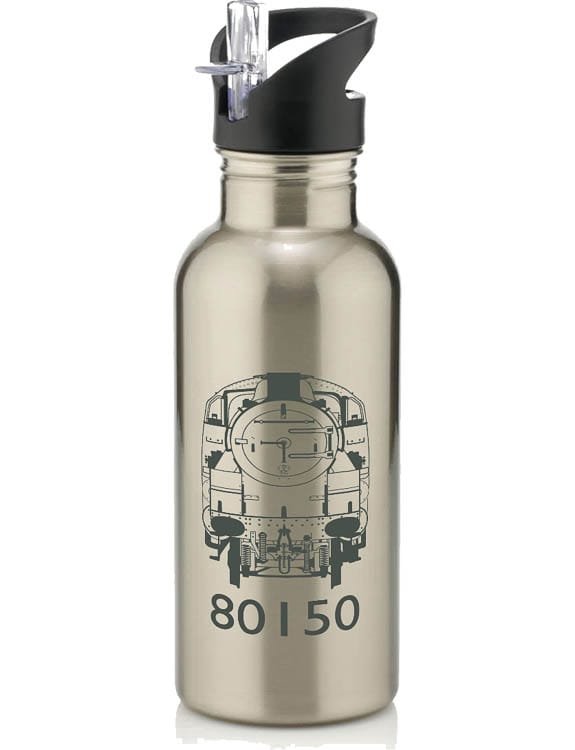 80150 bowling pin Etched Water Bottle