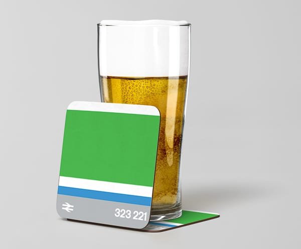 Personalised Livery Coaster