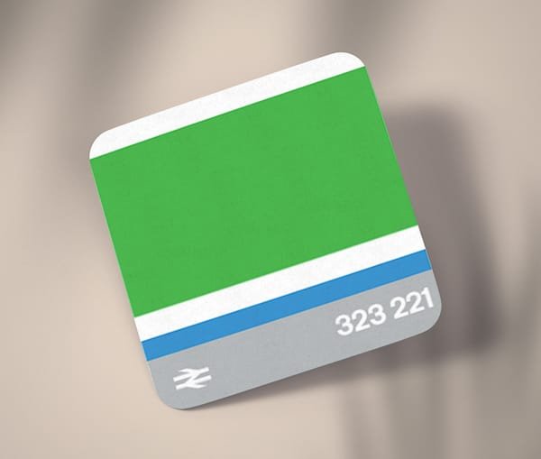 Personalised Livery Coaster