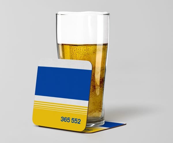 Personalised Livery Coaster