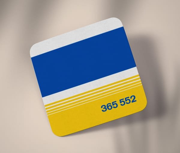 Personalised Livery Coaster