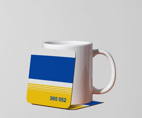 Personalised Livery Coaster