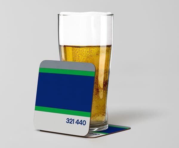Personalised Livery Coaster