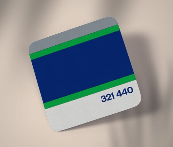 Personalised Livery Coaster