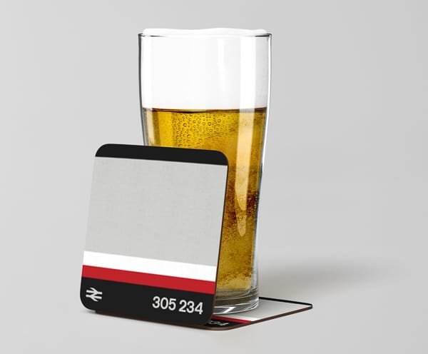 Personalised Livery Coaster