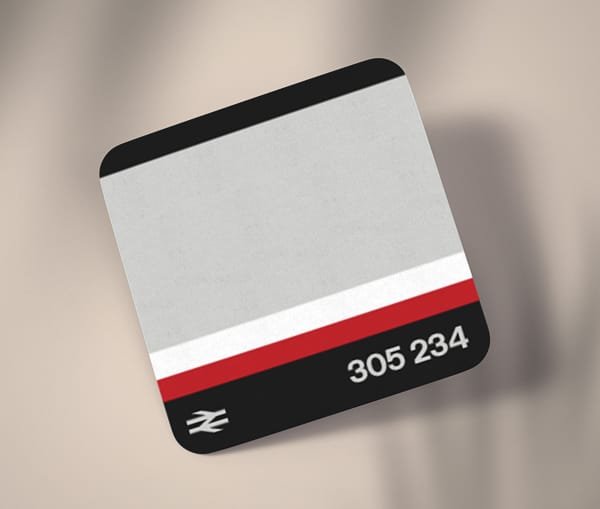 Personalised Livery Coaster