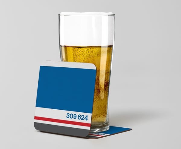Personalised Livery Coaster