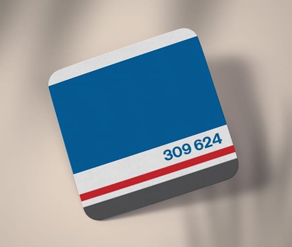 Personalised Livery Coaster