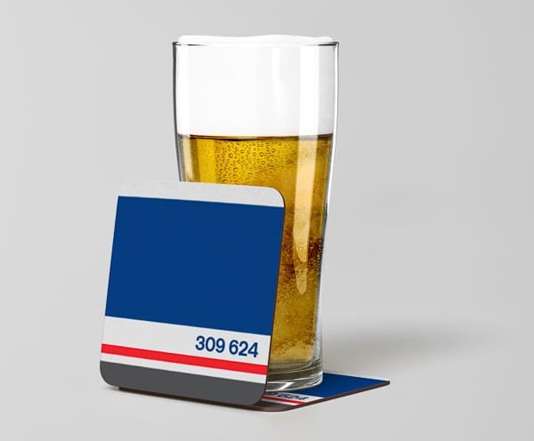 Personalised Livery Coaster