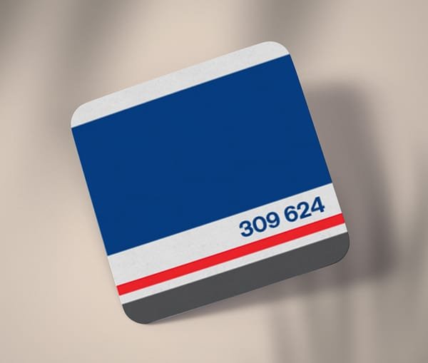 Personalised Livery Coaster
