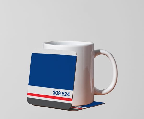 Personalised Livery Coaster
