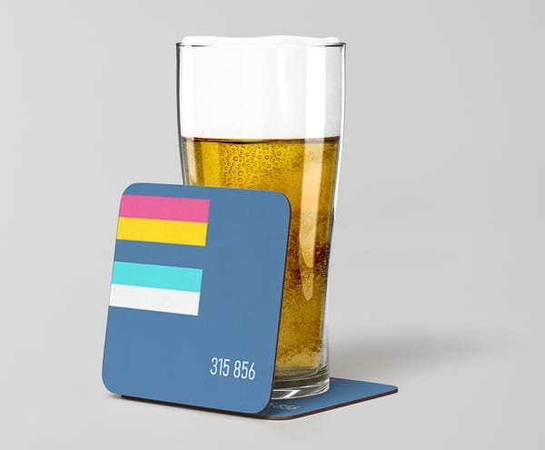 Personalised Livery Coaster