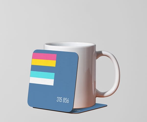 Personalised Livery Coaster
