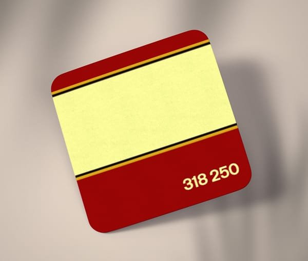 Personalised Livery Coaster