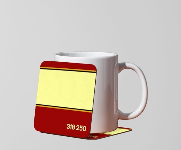 Personalised Livery Coaster