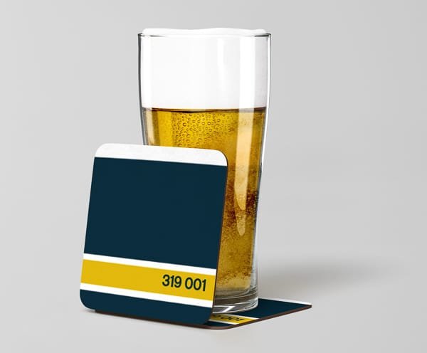 Personalised Livery Coaster