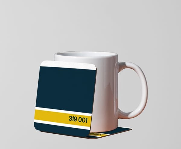 Personalised Livery Coaster