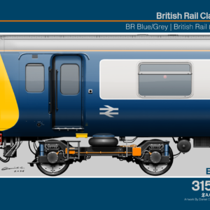 BR Blue@2x ACMU Class 315 Livery Posters